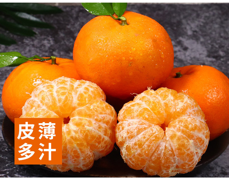 【72小时发货】沃柑5斤包邮 (第二件半价，合并一箱发9斤) 橘子新鲜当季水果柑橘应季蜜橘蜜桔子
