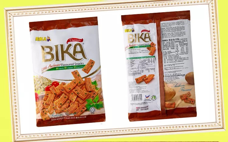 马来西亚进口 BIKA香脆鱼仔酥70g