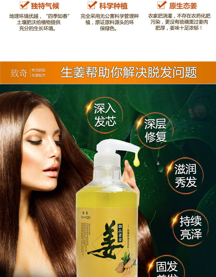 老姜王生姜防脱发洗发水护发素止痒控油（生姜发膜500ML）