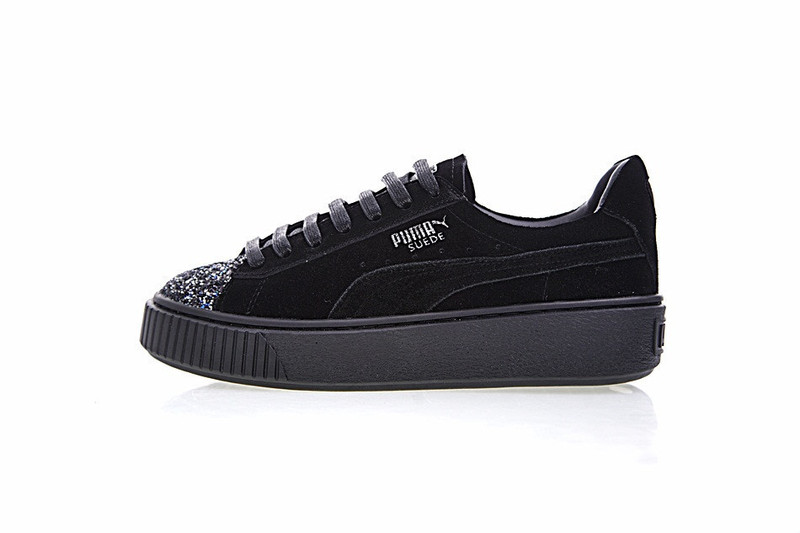 彪马/Puma Basket Platform Metallic 蕾哈娜低帮松糕二代厚底百搭板鞋女鞋