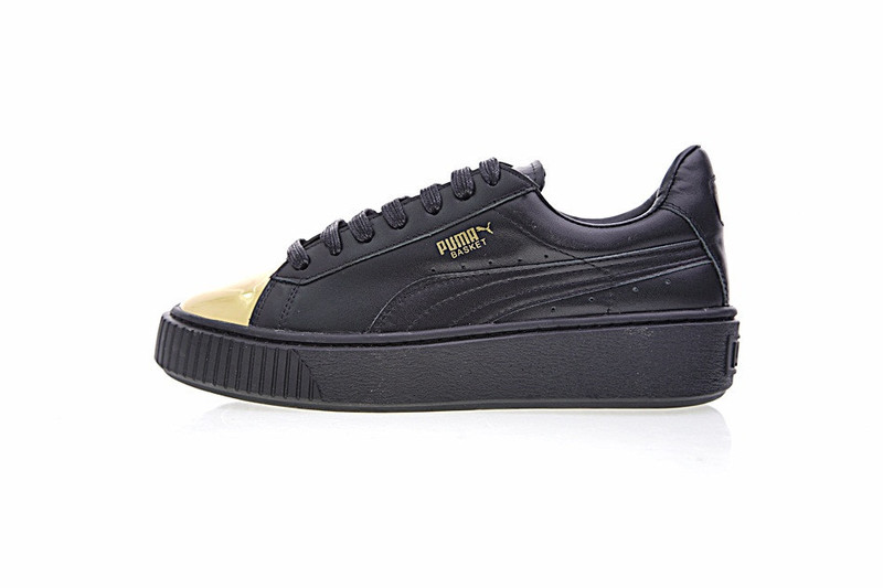 彪马/Puma Basket Platform Metallic 蕾哈娜低帮松糕二代厚底百搭板鞋女鞋