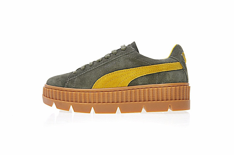 彪马/PUMA  x Puma Fenty Suede Cleated Creeper 超厚底松糕板