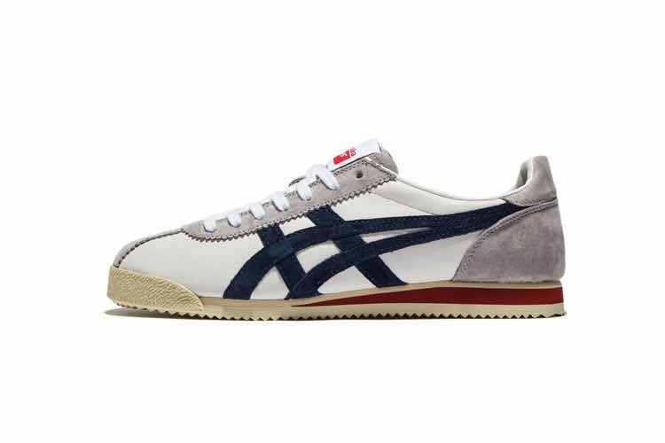 亚瑟士/ASICS Onitsuka Tige CORSAIR 鬼冢虎 真标 头层皮 阿甘鞋百搭男鞋