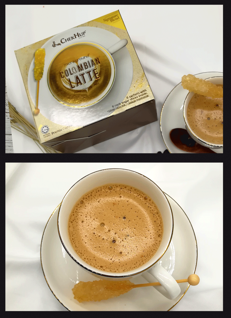 泽合哥伦比亚拿铁咖啡 马来西亚进口精品速溶咖啡228g