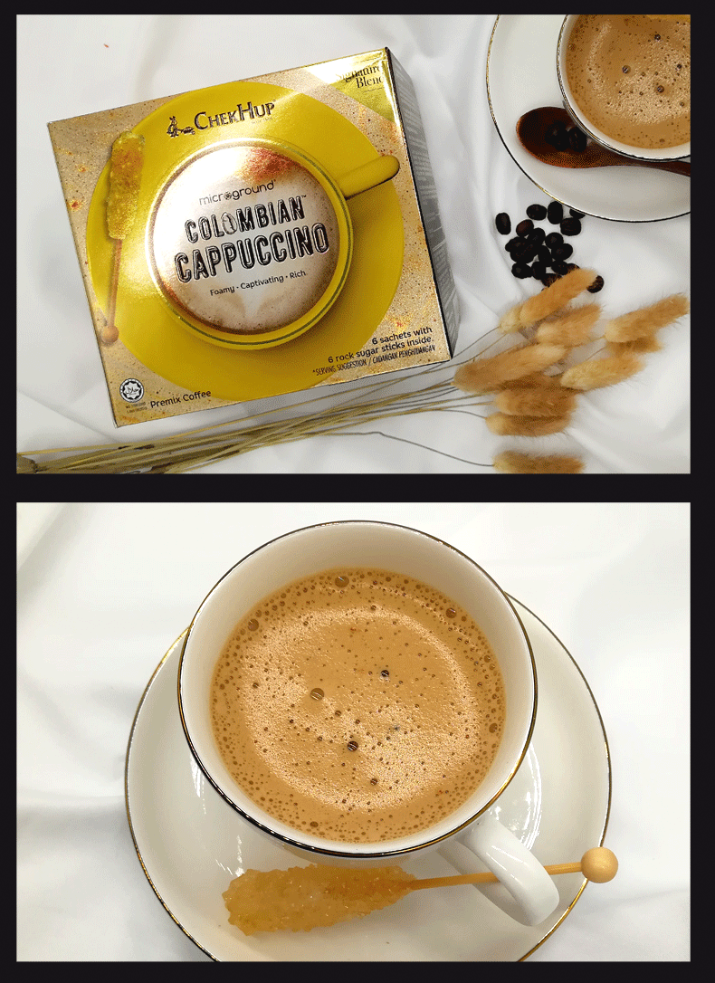 [泽合新品]泽合哥伦比亚卡布奇诺咖啡 马来西亚精品速溶咖啡228g