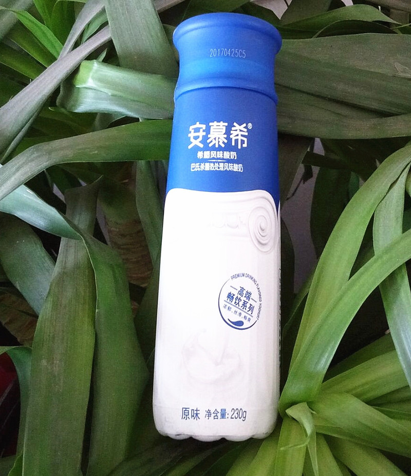 【全国包邮】8月产，伊利希腊酸奶安慕希高端畅饮型原味230g*10