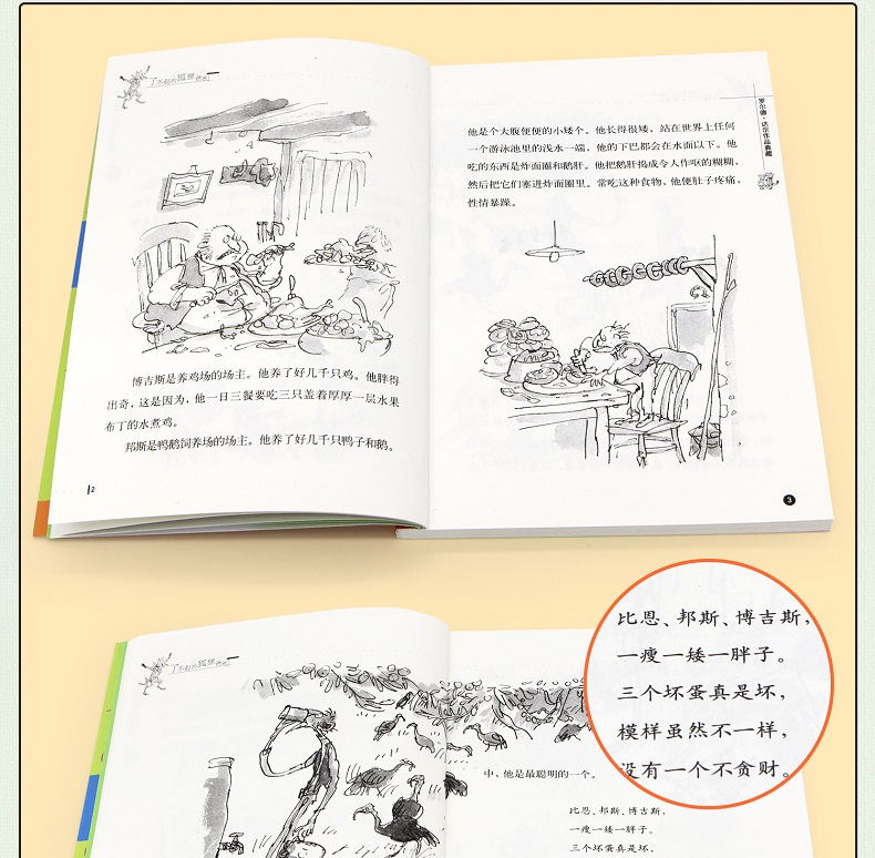 罗尔德达尔作品典藏：了不起的狐狸爸爸 世界奇幻文学大师精品系列