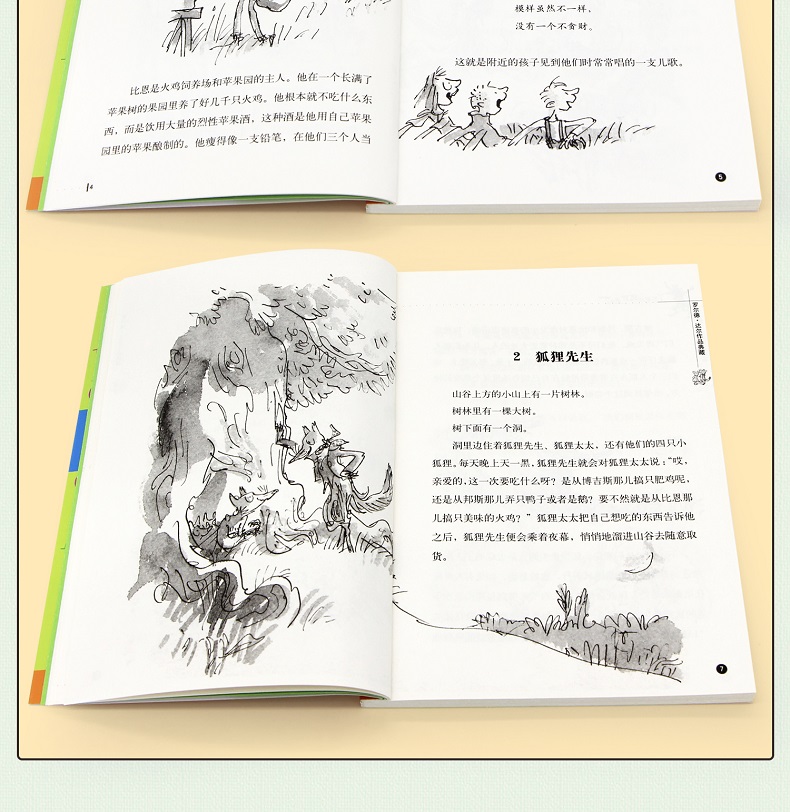 罗尔德达尔作品典藏：了不起的狐狸爸爸 世界奇幻文学大师精品系列