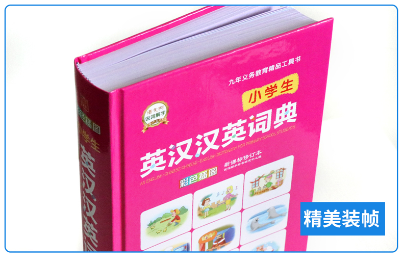 新课标中小学生英汉汉英词典专用工具书多功能英语词典彩图版 英语字典小学生1-6年级 英语工具书