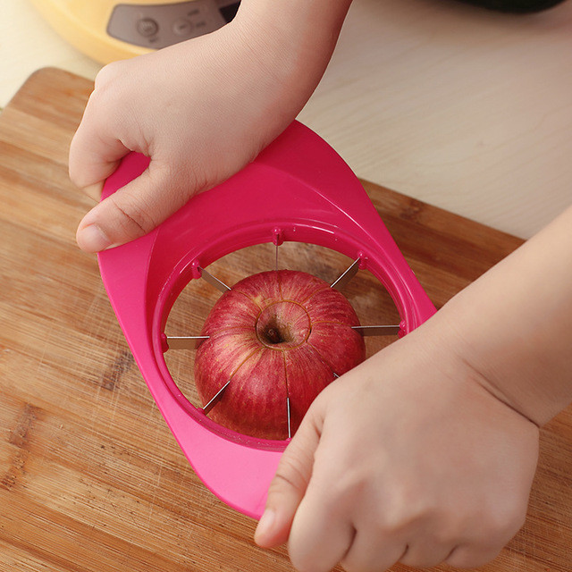 不锈钢苹果切果器 去核分果器水果神器 厨房多功能不锈钢苹果切