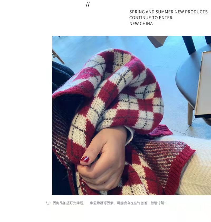 韩版围巾 少女士 秋冬季 新款 学ins 网红保暖必备 针织加厚 围脖 围巾