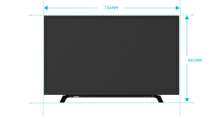 东芝/TOSHIBA  32英寸 高清LED液晶平板电视机 普通电视 32L15EBC