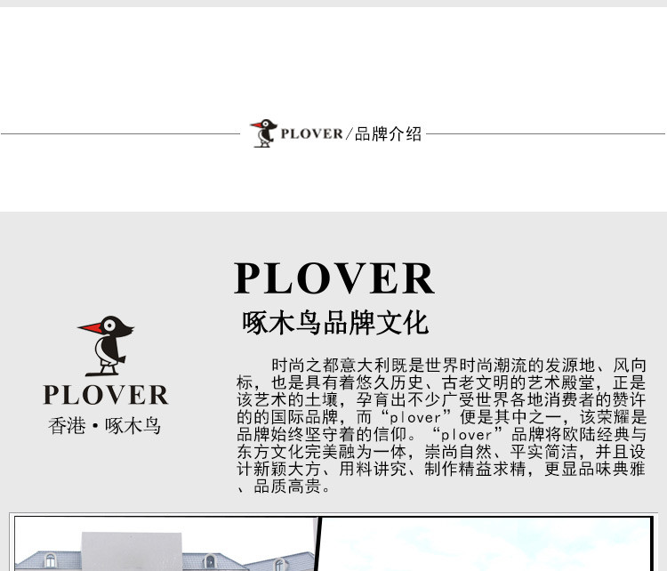 PLOVER 啄木鸟商务女士手包GD6917-NB