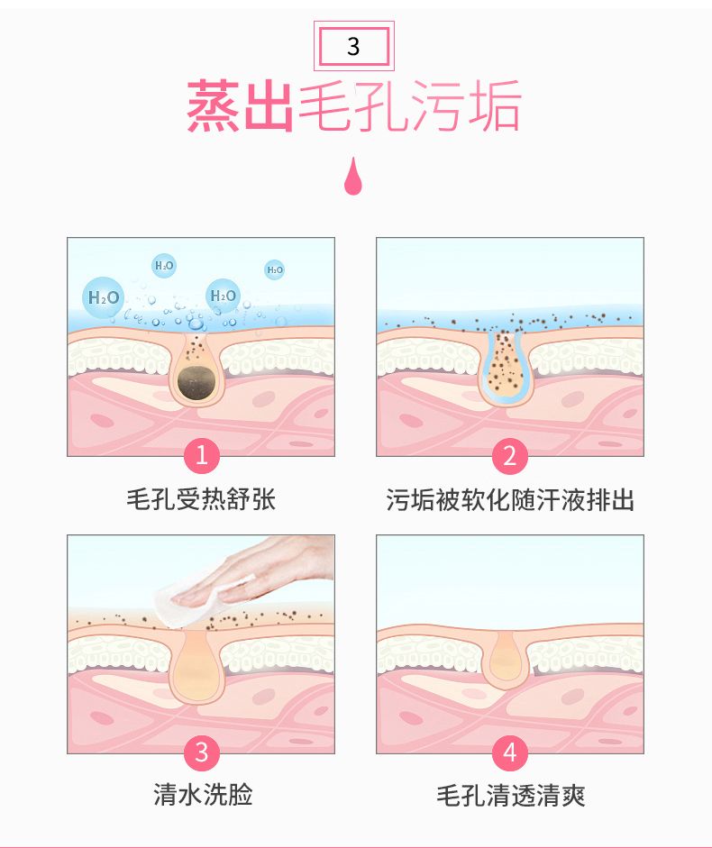 金稻 蒸脸器美容仪家用离子喷雾机蒸脸机脸部热喷补水美白脸部嫩肤KD-2328