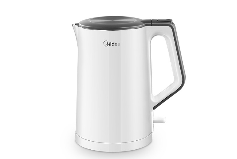 美的/MIDEA 304不锈钢电热水壶 电水壶 烧水壶 烧水器家用煮水器 1.5L HJ1522