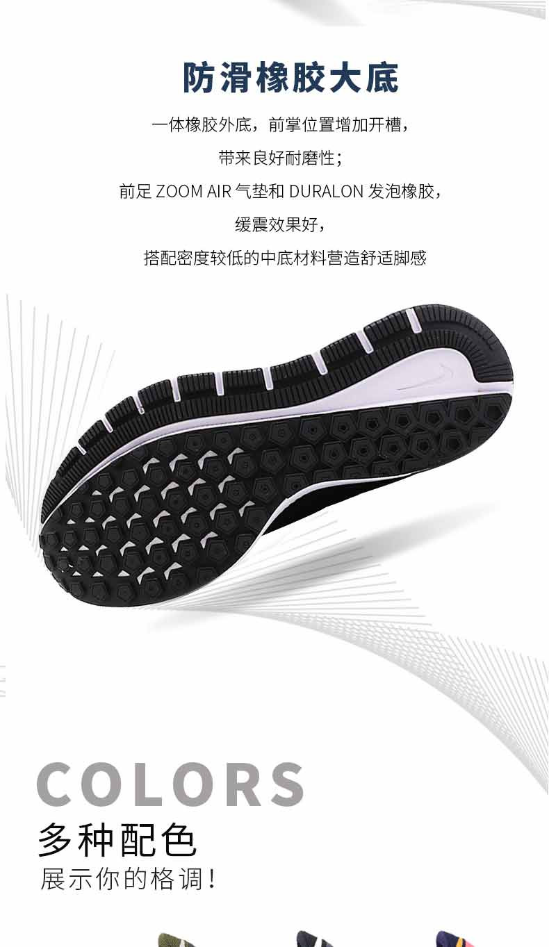 耐克/NIKEAir Zoom Structure登月22代运动鞋气垫跑步鞋AA1636