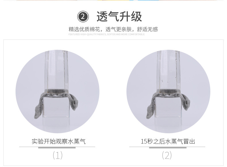 匠制 男士船袜5双装 精选纯棉制作隐形袜船袜