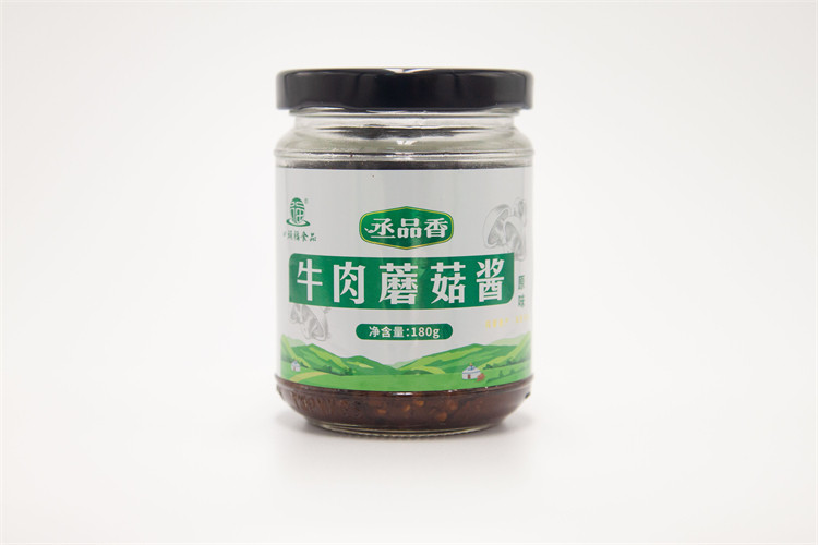 丞品香 牛肉蘑菇酱180g*4组合装