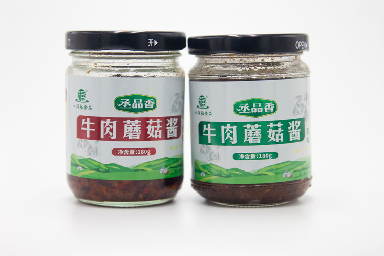 丞品香 牛肉蘑菇酱180g*4组合装