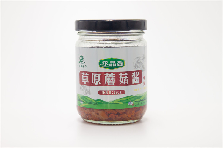 丞品香 草原蘑菇酱180g*4瓶组合装