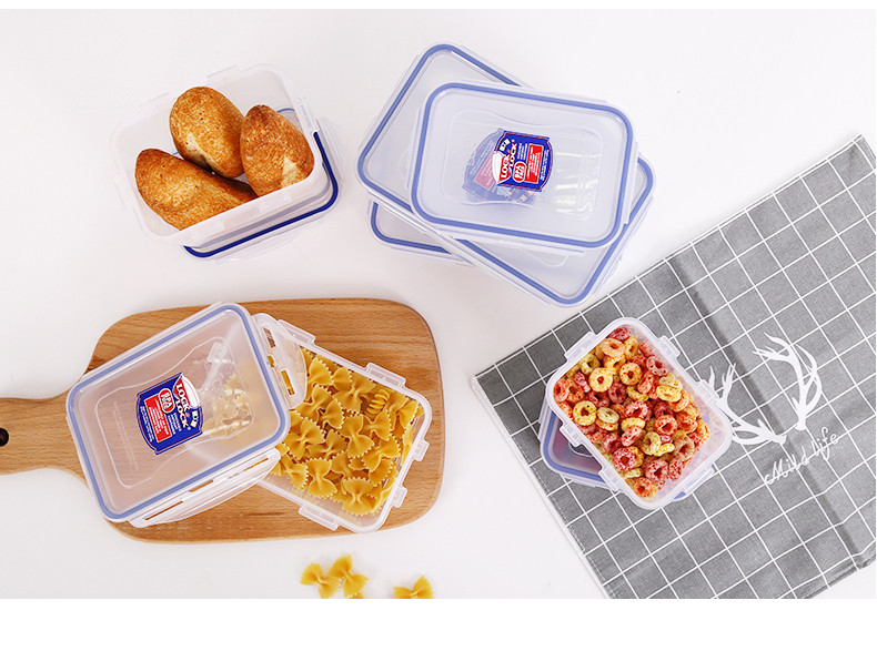 乐扣乐扣保鲜盒塑料微波炉饭盒食品便当盒冰箱收纳储物盒水果餐盒