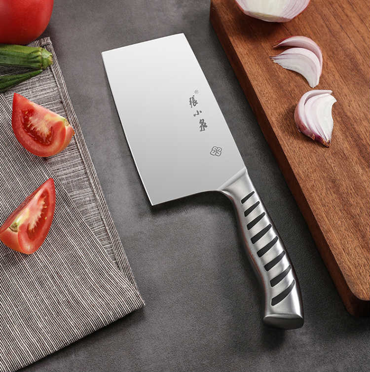 张小泉匠逸切片刀切菜刀切肉刀一体不锈钢家用锋利厨房刀具正品