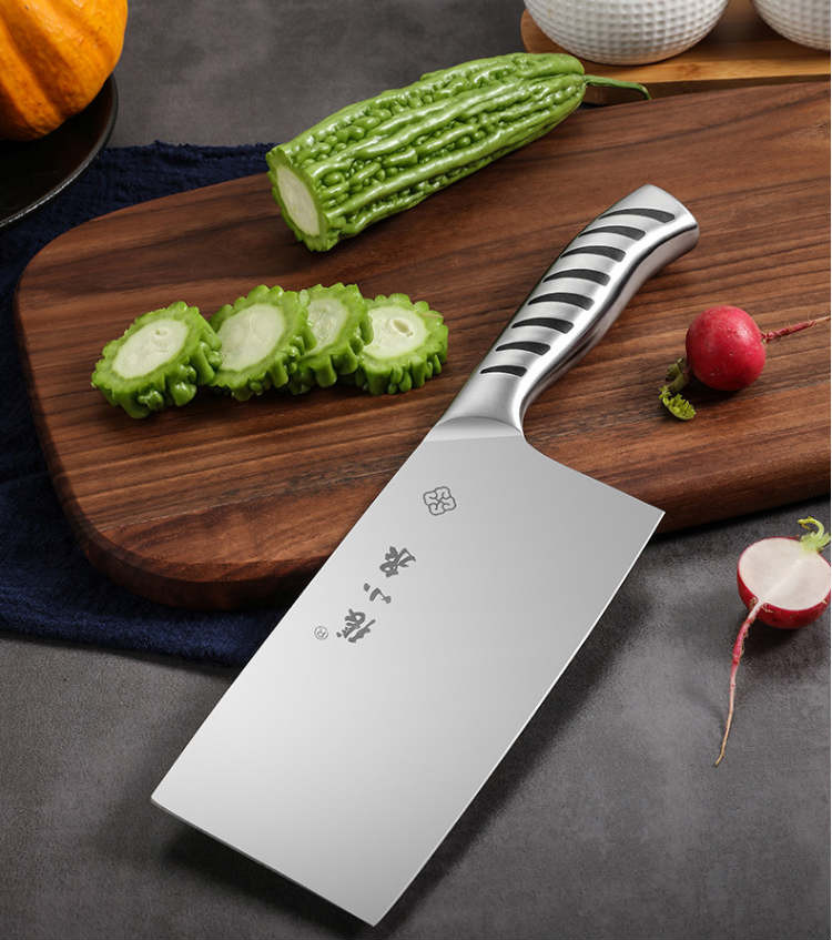 张小泉匠逸切片刀切菜刀切肉刀一体不锈钢家用锋利厨房刀具正品