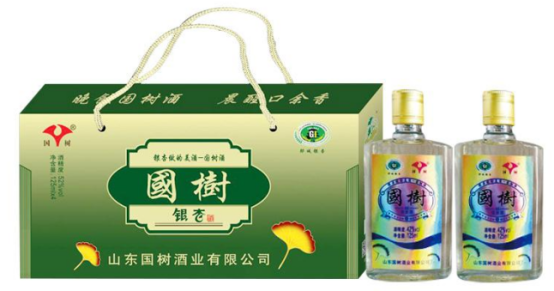 银杏内酯酒(125ml/瓶*4瓶/盒 42度  浓香型），银杏之乡特产，原产地生产。
