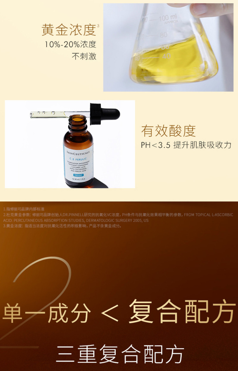 【邮乐自营】修丽可 维生素CE复合修护精华液30ml（效期至2023/10/1）