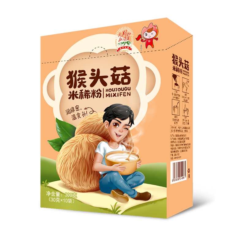  【邮乐自营】 薛集 猴头菇米稀 营养代餐 300g