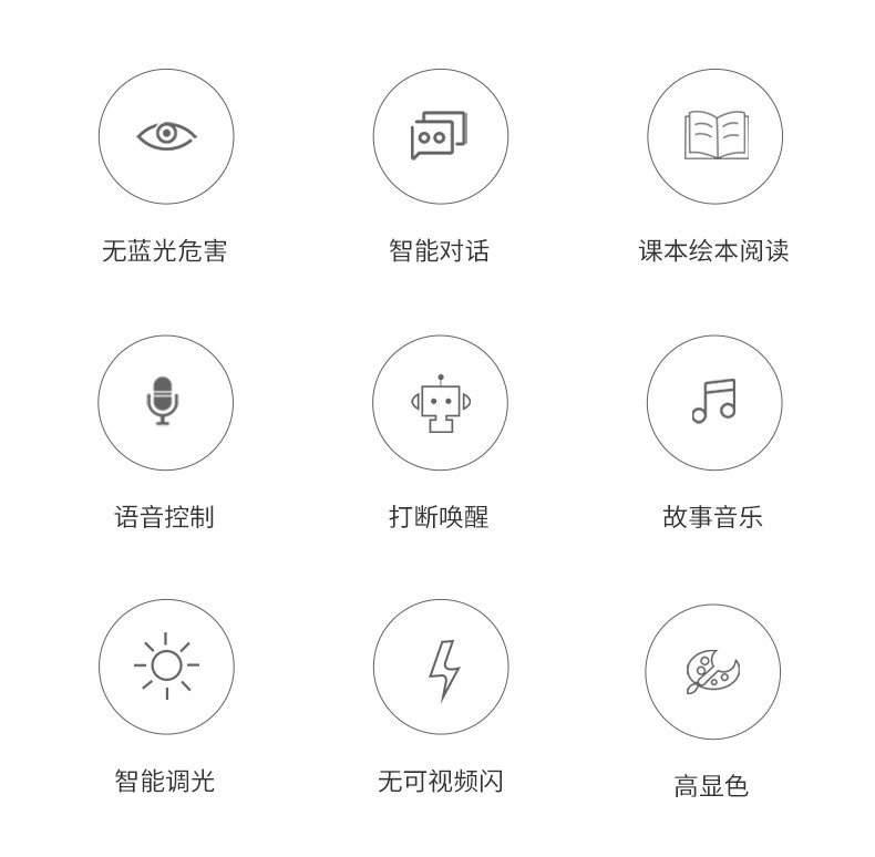 书包郎 儿童可折叠智能绘本台灯学习专用LED护眼充电插电两用写字护眼灯S108