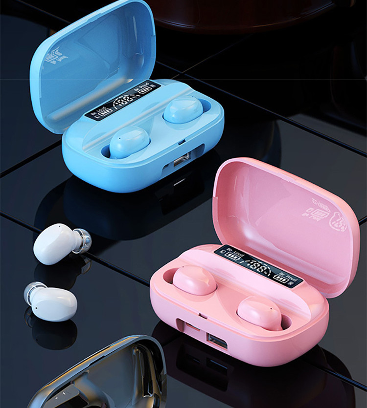 梵蒂尼（VANTEENIE）无线蓝牙耳机降噪隐形入耳式高音质运动耳机T6