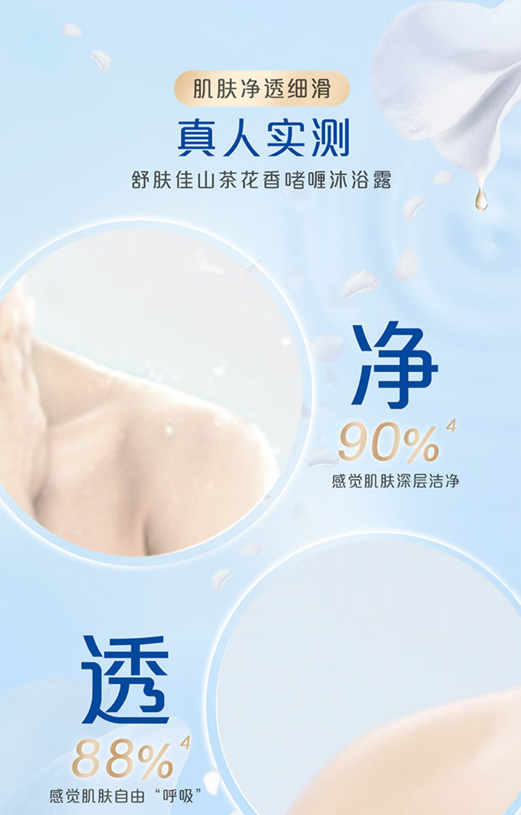 舒肤佳/Safeguard 舒肤佳排浊沐浴露540g红石榴山茶花男女家用沐浴乳