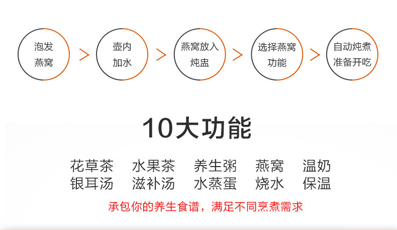 九阳/Joyoung 养生壶 1.5L花茶壶 玻璃炖煮茶器K15-D65S