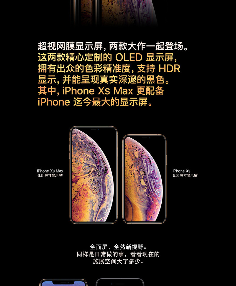 苹果/APPLE iPhone XS Max 64G (A2104) 移动联通电信 全网通版4G手机