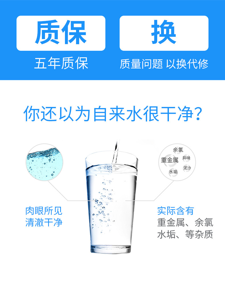 西屋 过滤水壶厨房净水杯自来水过滤芯净水器家用净水壶 一壶一芯 WT-B02