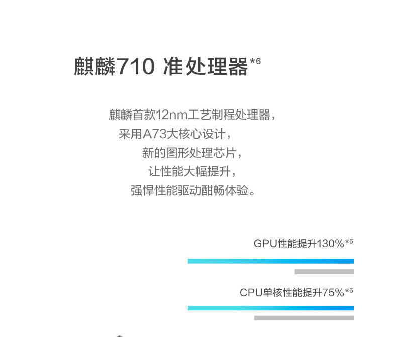 荣耀 8X  2000万AI双摄 全网通 4GB+64GB 魅海蓝