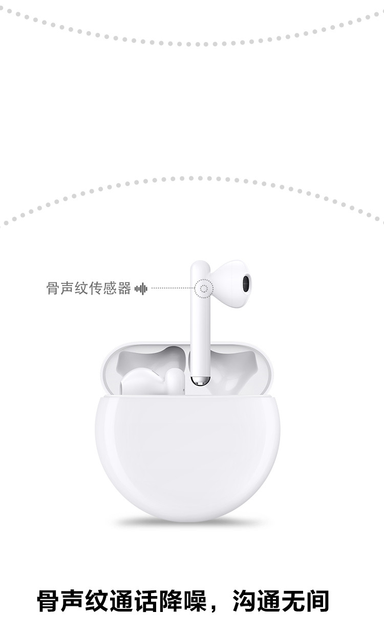 华为/HUAWEI FreeBuds3无线耳机 真无线蓝牙耳机 双耳立体声 半入耳 通话降噪