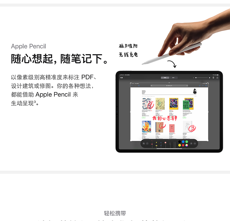 苹果/APPLE iPad Pro 11英寸平板电脑 2020年新款 256G 全面屏娱乐休闲平板