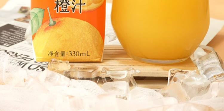 佳果源 橙汁330ml*12瓶