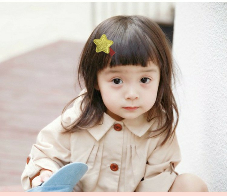 儿童发夹发饰发卡韩版女孩刘海头夹头饰礼品全包边夹18件套盒装