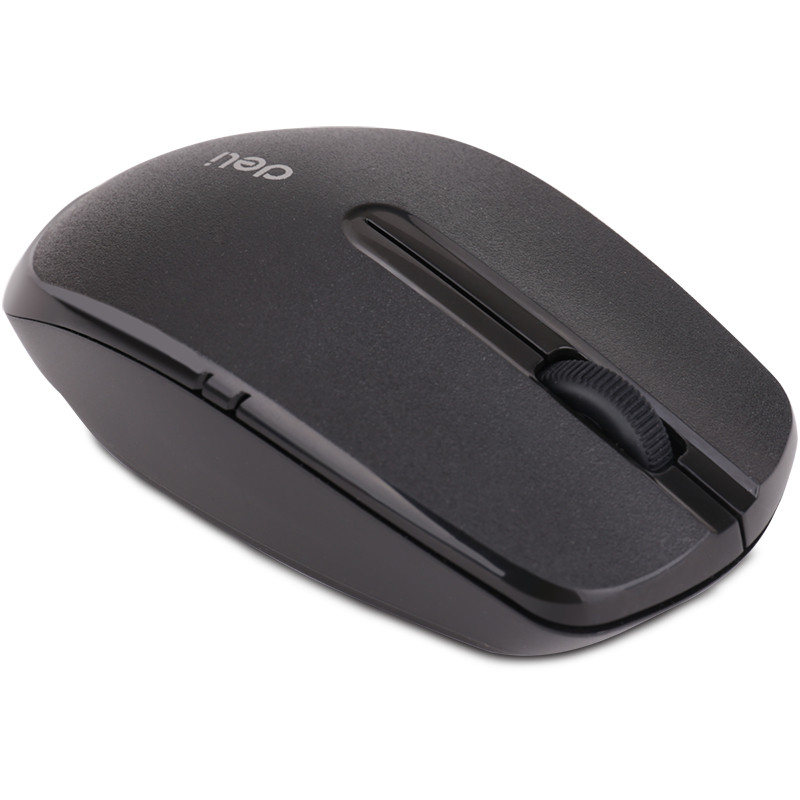 得力/deli 得力无线无噪音鼠标 游戏鼠标 笔记本鼠标电脑鼠标3738黑色