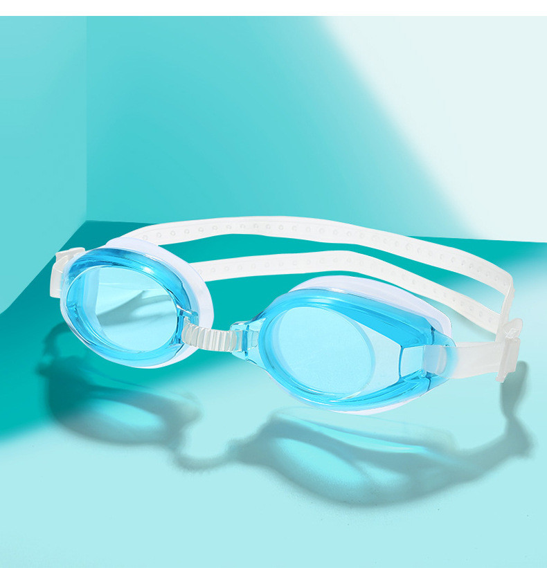 行科  QILANG游泳镜成人平光防雾泳镜护目镜男女同款 简易包装