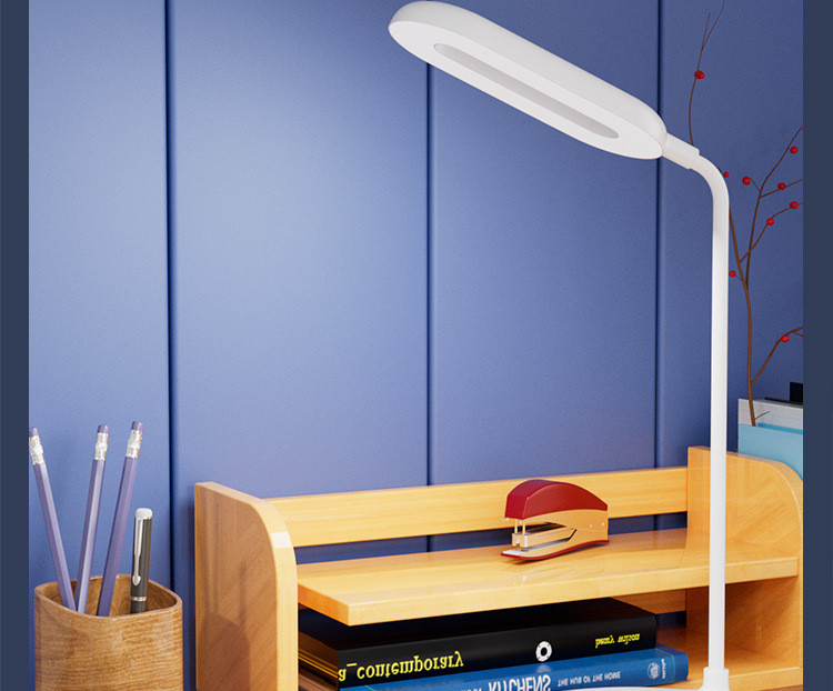 行科  学习台灯可充电学生宿舍儿童桌面阅读写作业充插两用