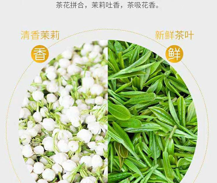 春伦茉莉花茶茉莉龙毫纸罐100g