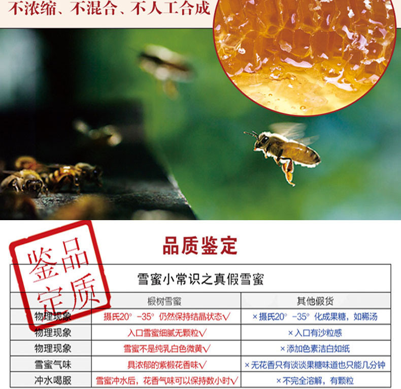 兆云黑蜂 【东北特产】饶河县东北黑蜂蜂蜜500g瓶装椴树雪蜜（偏远地区不包邮西藏、新疆、青海等）