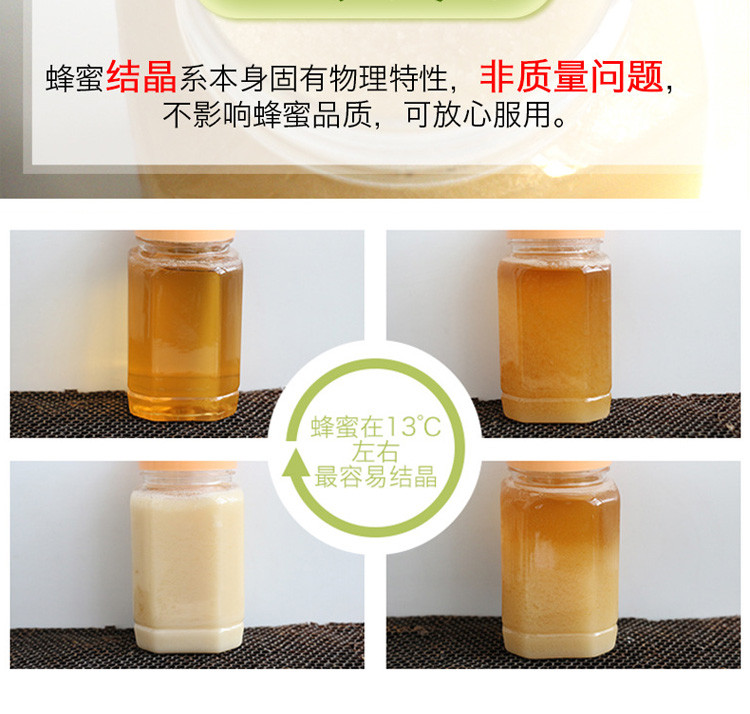 买两瓶减20元低至13.9元/500g  辰红堂来自大别山的源头好蜜百花蜂蜜500g（正常发货）