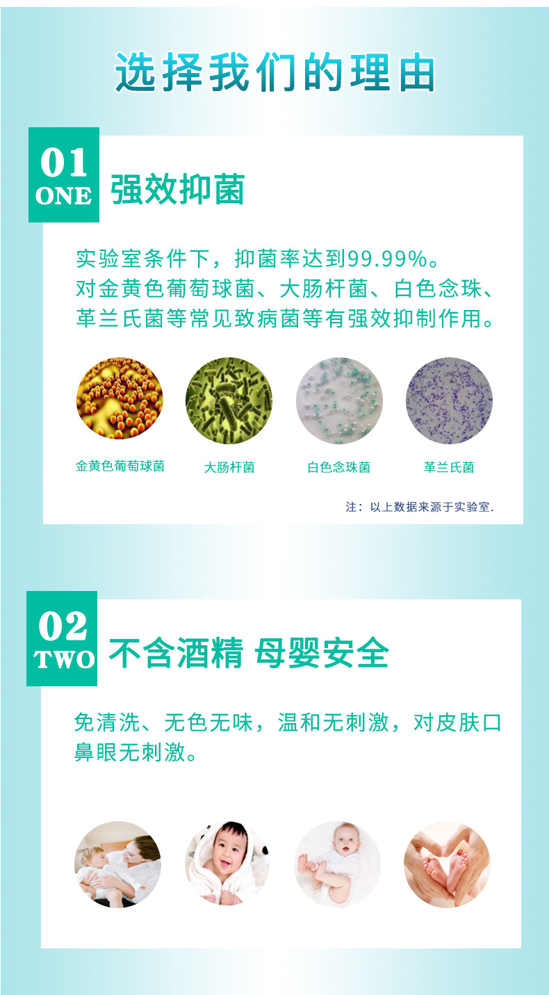 【80ml专利品】苏肤澜99.99%皮肤抑菌液免洗喷雾一瓶装儿童款