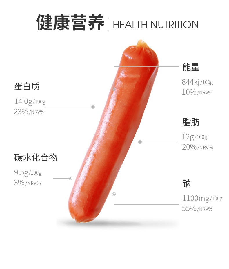 双汇 60g*50双汇即食台湾风味烤香肠 整箱全国免邮