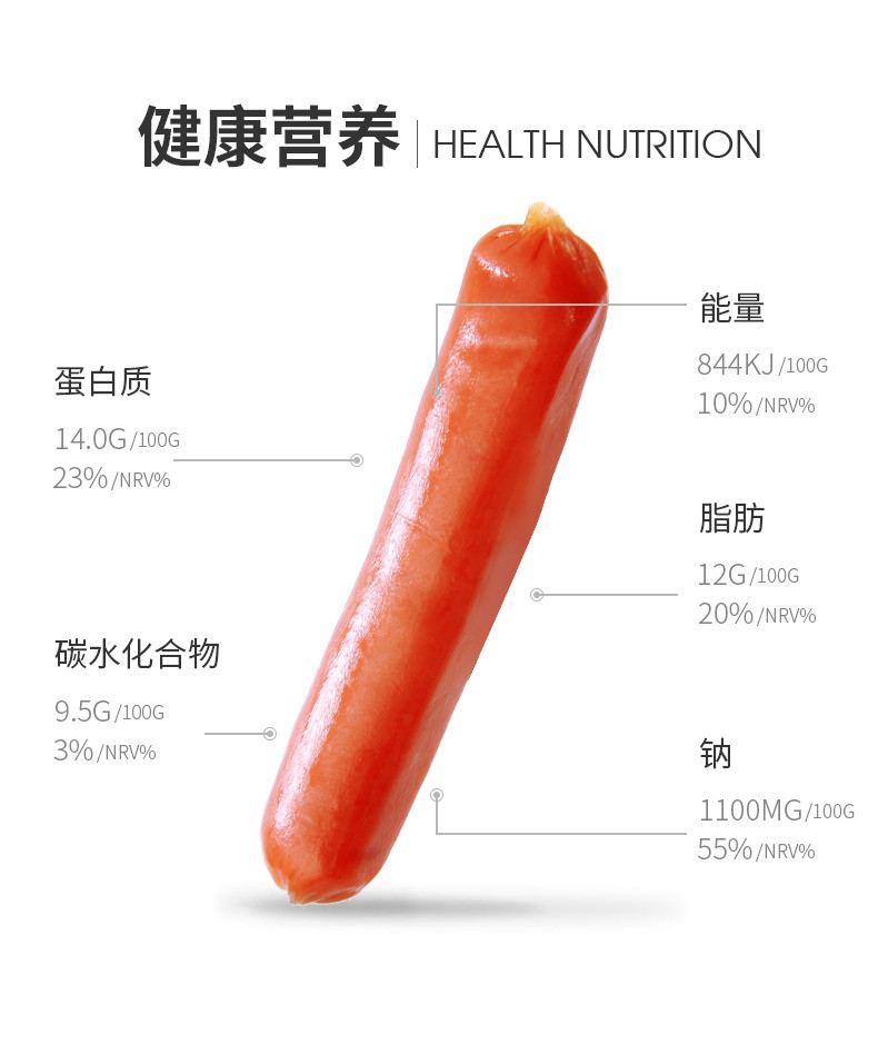 双汇 300g*12包整箱双汇台湾风味香肠脆骨多 整箱全国免邮